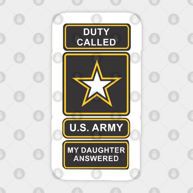 DutyCalledArmy Daughter Sticker by Cavalrysword